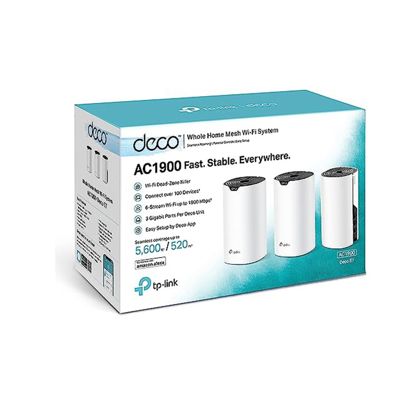 Router TP-Link deco S7 AC1900 - راوتر تي بي لينك ديكو 3 قطع