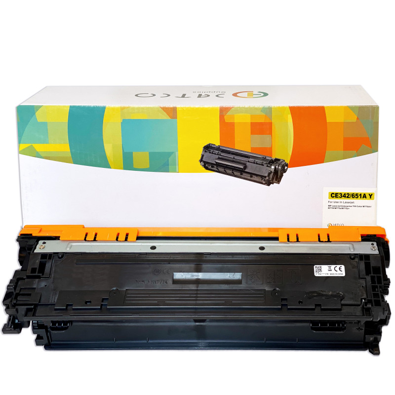 Datco Ce342/651A Y - خرطوشة حبر لون اصفر