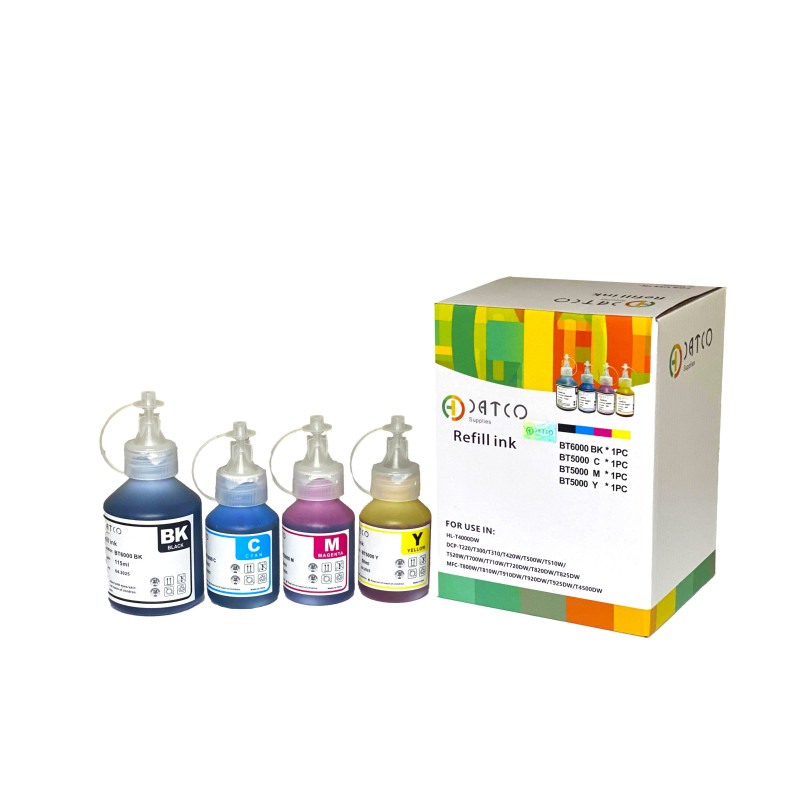 Datco BT-5000 / 6000 refill ink - احبار تعبئة خاصة بطابعات برذر