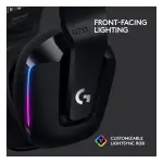 Logitech G733 LIGHTSPEED لاسلكي RGB سماعة رأس للألعاب – أسود