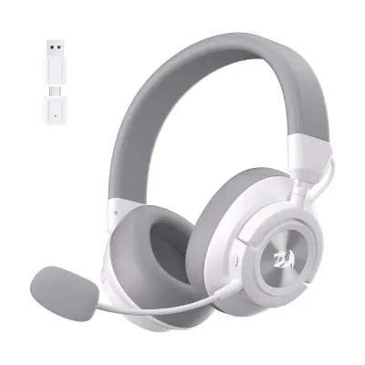 Redragon H889 SPECTRA PRO – سماعة ألعاب لاسلكية بيضاء