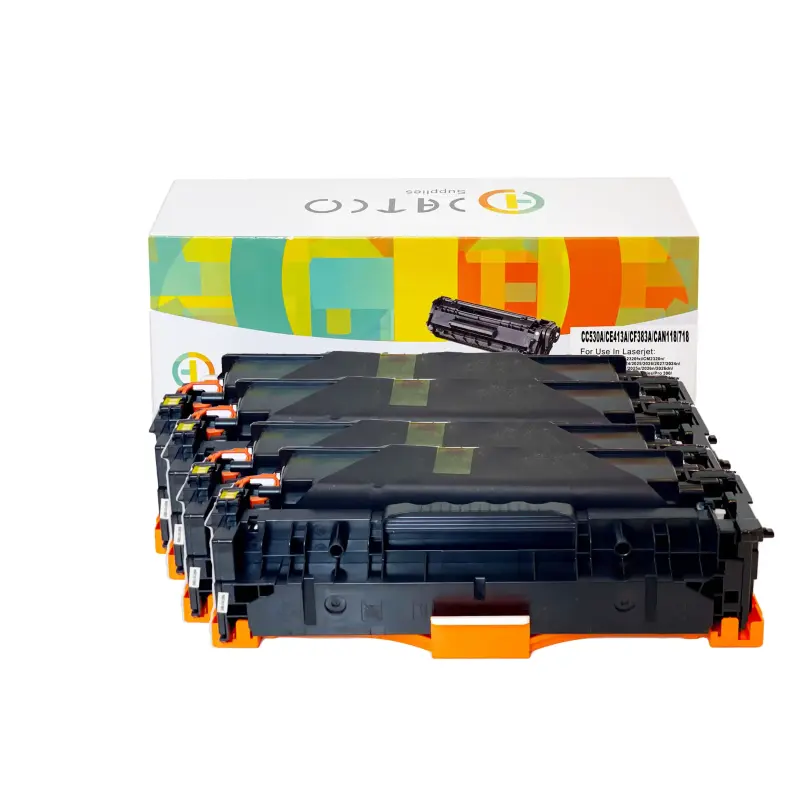 Datco CC530A/CE413A/CF383A/CAN181/718 Toner Set - سيت كاترج كانون 718
