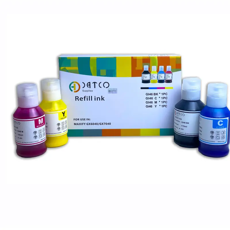 Datco Pigment Refill - احبار بكمنت خاصة بطابعات كانون مكسفاي